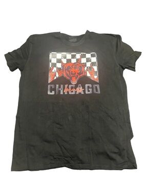 Chicago Bears Graphic Short-Sleeve Tee - Black/Red